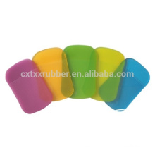 rainbow color anti slip car mat, colourful non slip PU car pad